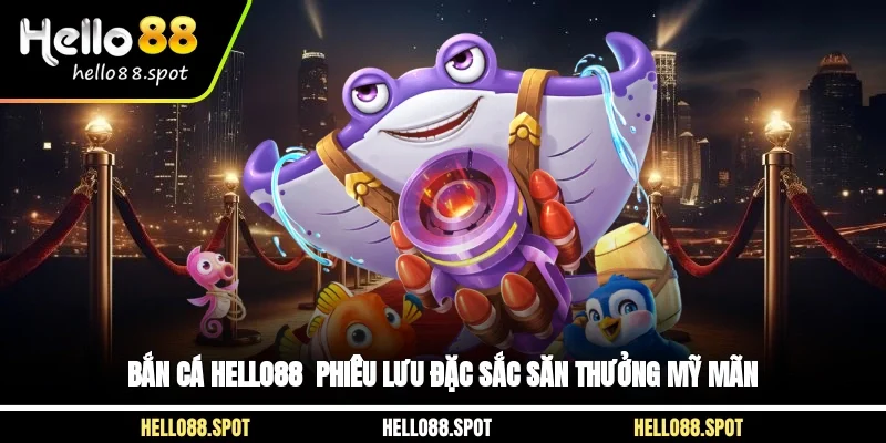 Bắn Cá Hello88 - Phiêu Lưu Đặc Sắc Săn Thưởng Mỹ Mãn