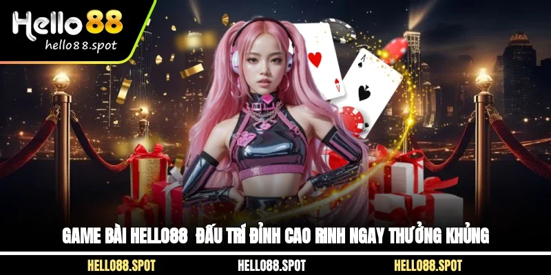 Game Bài HELLO88 - Đấu Trí Đỉnh Cao Rinh Ngay Thưởng Khủng