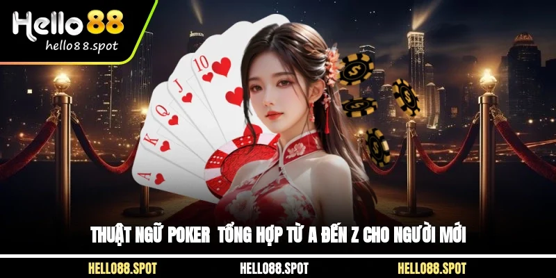 Thuật Ngữ Poker - Tổng Hợp Từ A Đến Z Cho Người Mới